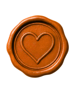 Orangeheartwaxseal Emoji