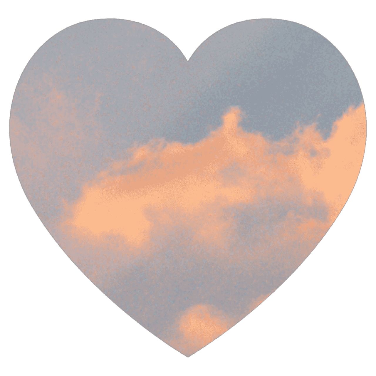 SkyHeartSunset Emoji