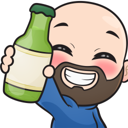 BaldGuyBeer Emoji