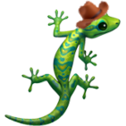 Cowboy_Lizard Emoji