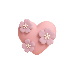Pinkflowerheart Emoji