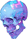VaporwaveSkull Emoji