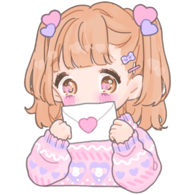 PastelGirlLoveLetter Emoji
