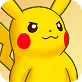 Pikachu_Stoic Emoji