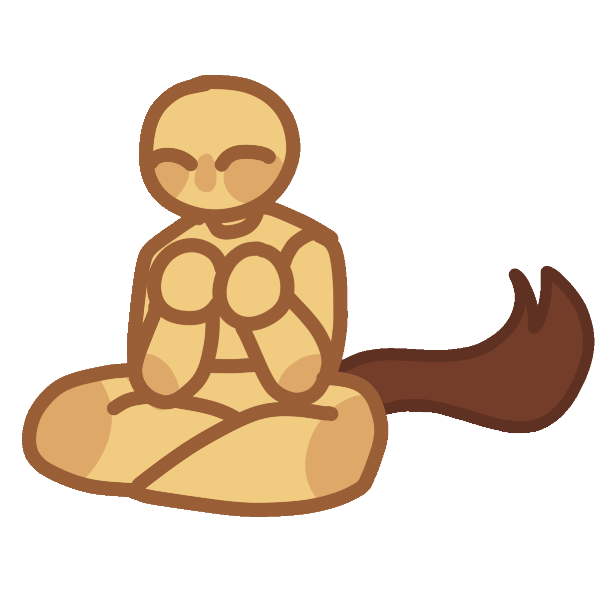 brownPup_TailWag Emoji