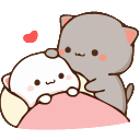 GomaTuckInPeach Emoji