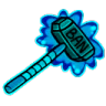 LightBlueBanHammer Emoji
