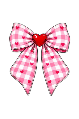 PinkHeartBow Emoji