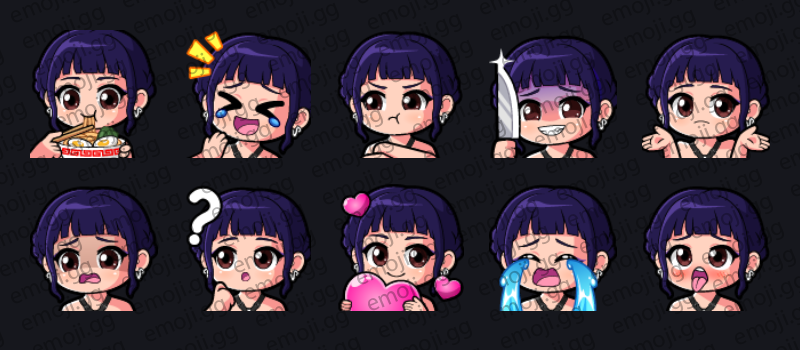Zoey (Kpop Demon Hunters) Emoji