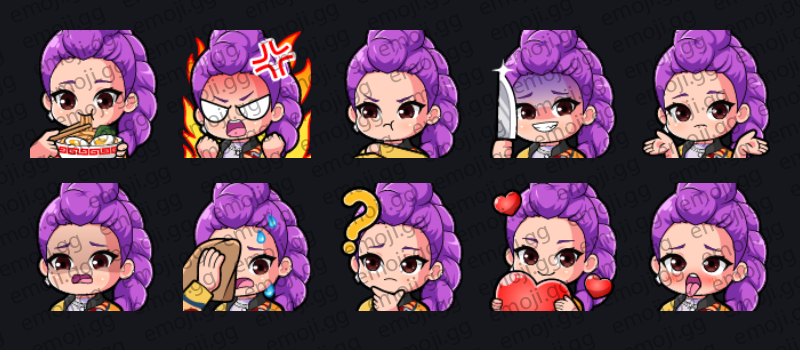 Rumi (Kpop Demon Hunters) Emoji