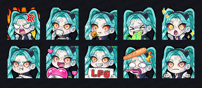 Animated Rizz Emojis for Discord & Slack