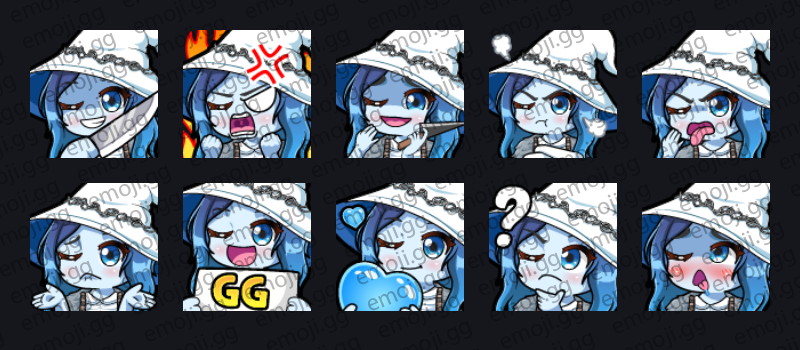 A2 Emotes (Nier Automata) - Premium Emotes