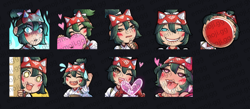 Kitsune Emotes - Premium Emotes