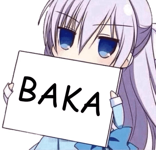 baka Sticker