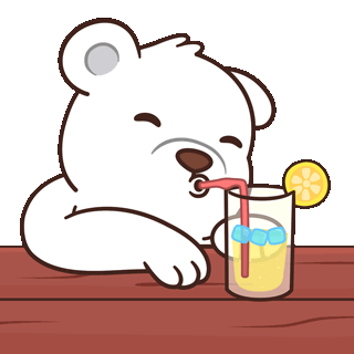 Drinking_Juice_Bearish Emoji