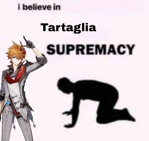 Tartaglia_Supremacy Sticker