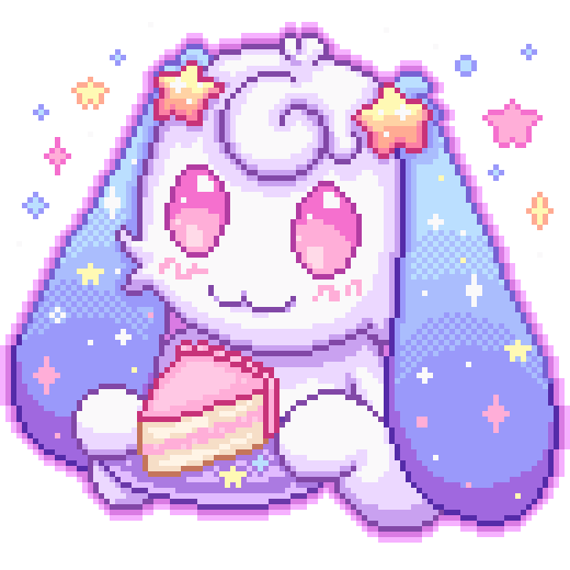 cute_cake Sticker