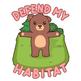 defend_my_habitat_TBearish Emoji