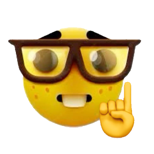 Nerd Discord Sticker