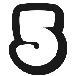 5 Sticker