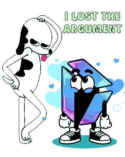 IDX_lost_argument Sticker