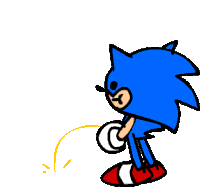 Sonic_Piss Discord Sticker