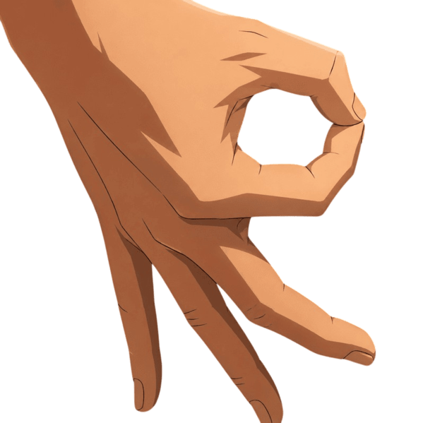 Circle_Finger Sticker