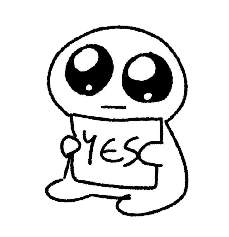 Yes Sticker