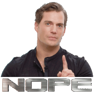 Nope_henry_cavill Sticker