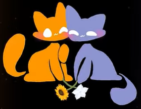 CatsCuddling Sticker