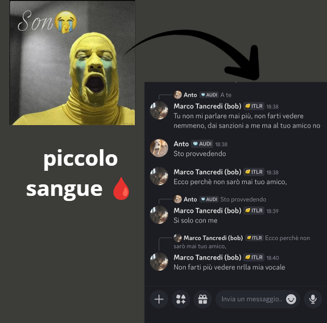 piccolosangue Sticker