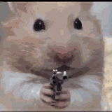 hamster Sticker
