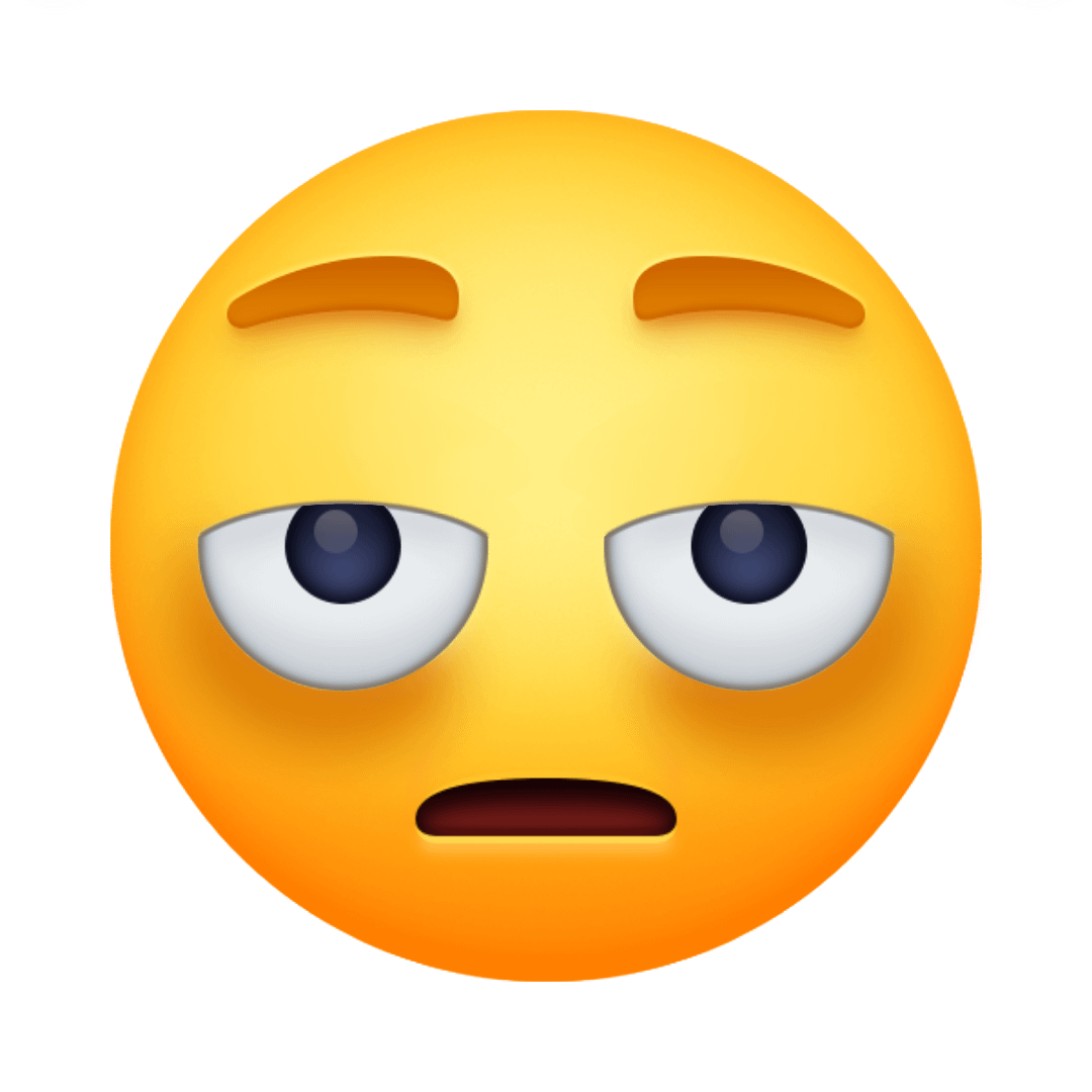 Drained Emoji