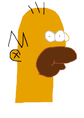 Homer Sticker