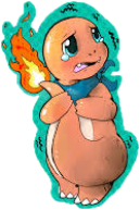 SadCharmanderCardClinicAU Sticker