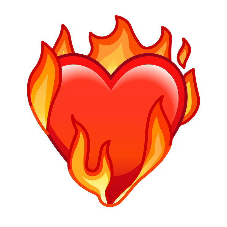 fireheart Sticker