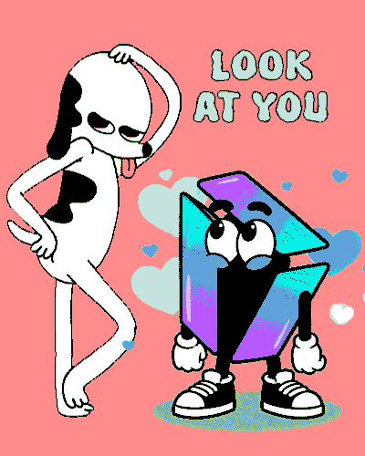 IDX_look_at_u Sticker