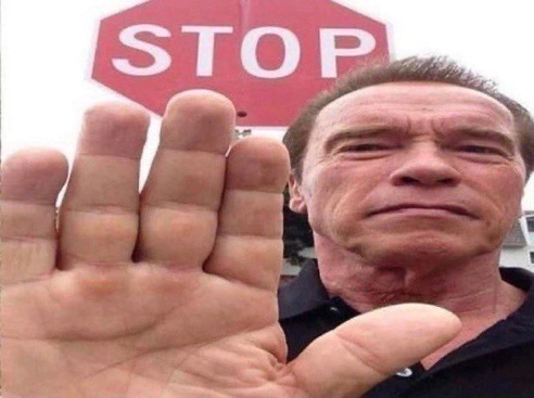 STOP Sticker