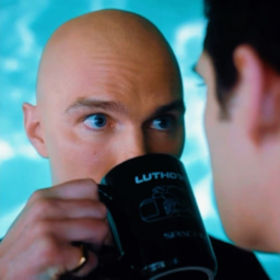 LexLutherSippingCoffee Discord Sticker