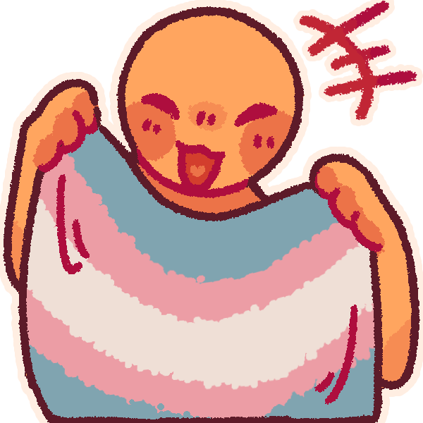 happy_trans_flag Sticker