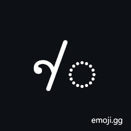Ahom Vowel Sign E Symbol