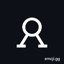 Alchemical Symbol for Alkali Symbol