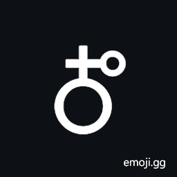 Alchemical Symbol for Antimony Ore Symbol