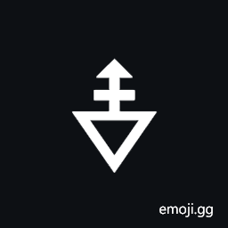 Alchemical Symbol for Crocus of Iron Symbol