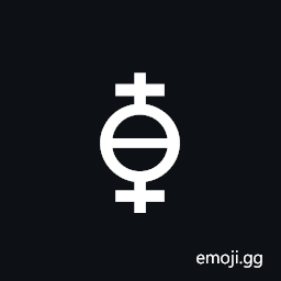 Alchemical Symbol for Salt of Copper Antimoniate Symbol