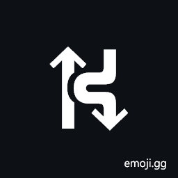 Alternate One-Way Left Way Traffic Symbol