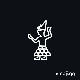 Anatolian Hieroglyph A004 Symbol