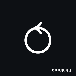 Anticlockwise Closed Circle Arrow Symbol
