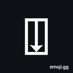 Apl Functional Symbol Quad Downwards Arrow Symbol