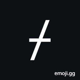 Apl Functional Symbol Slash Bar Symbol